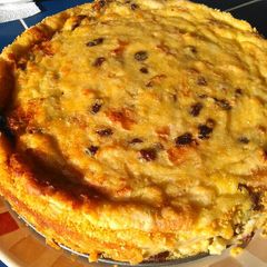 A picture of Bread and butter pudding.