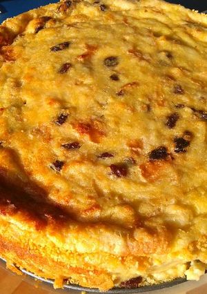 A picture of Bread and butter pudding.
