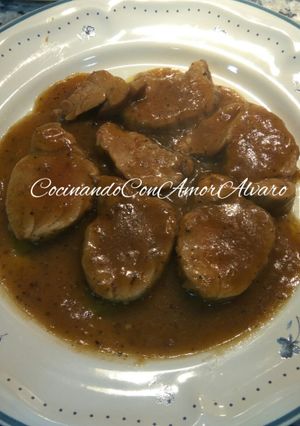 Una foto de Solomillo de cerdo al horno