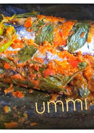 Foto resep Pepes pindang kemangi tomat ijo bumbu rujak