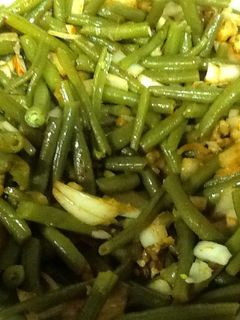 Una foto de Ensalada de judías verdes con nueces