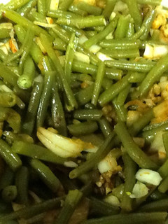 Una foto de Ensalada de judías verdes con nueces