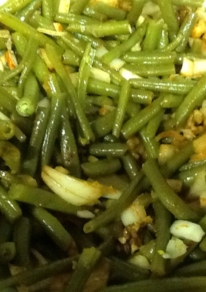 Una foto de Ensalada de judías verdes con nueces