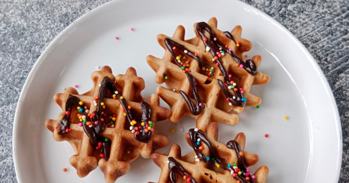 Resep Crispy Cha Waffle oleh Tri Puji Lestari (Chacha's Kitchen) - Cookpad