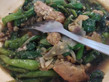 Oseng genjer sama tempe