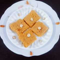 Delicious healthy tasty gram flour dry fruits Burfi A picture of Delicious healthy tasty gram flour dry fruits Burfi.
