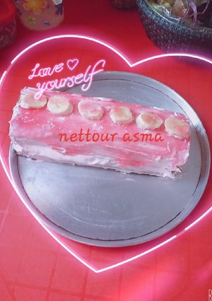 صورة لوصفة بسكويت رولي بالموز رووووووعة 🤤
