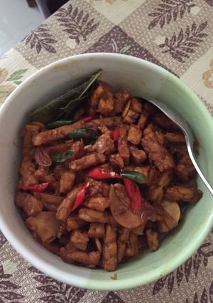 Foto resep OSENG TEMPE BASAH PEDAS MANIS 😋