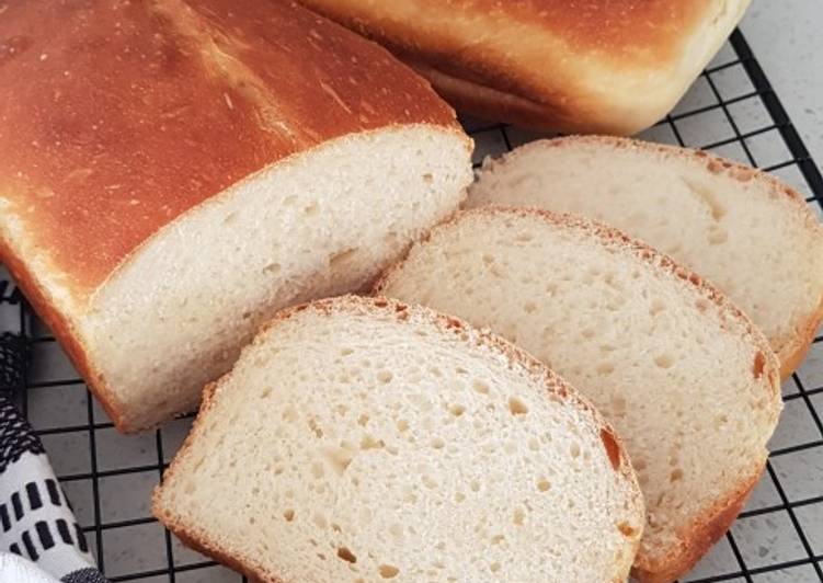 Steps to Prepare Homemade Basic White Bread