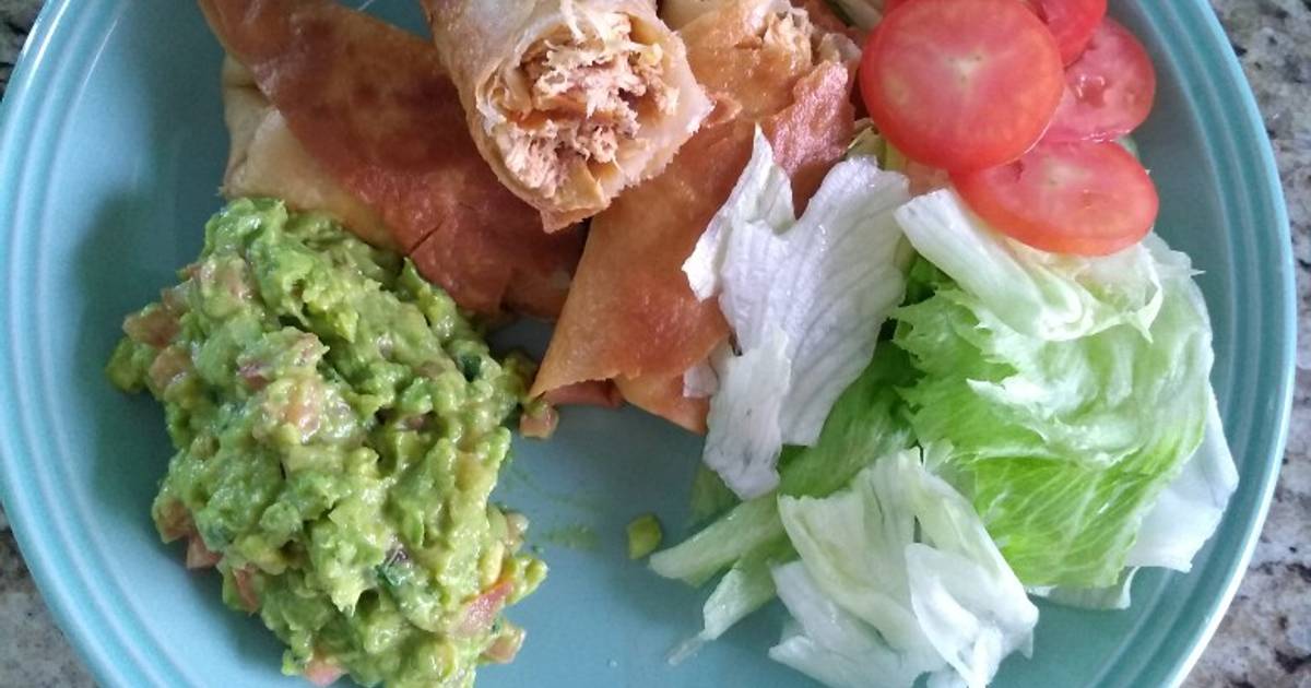 Chimichangas caseras Receta de tafo- Cookpad