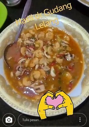 Foto resep Udang cumi saos padang