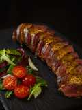 Tagliata di manzo con salsa alla senape e miele 🥩🍯
