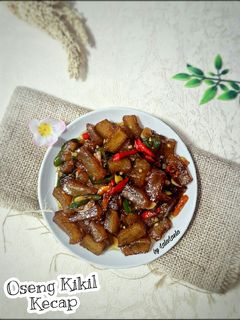 Foto resep Oseng Kikil Kecap