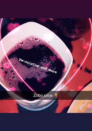 Zobo juice ainihin hoton girkin