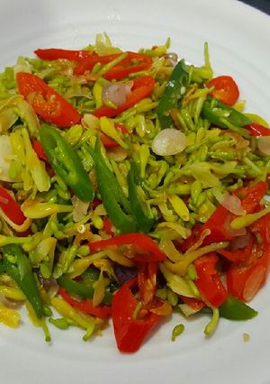 Foto resep Tumis Bunga Pepaya Bulbul