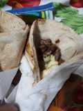 Lomito árabe con mayonesa casera
