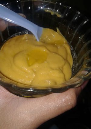 Foto resep MPASI kabocha mix salmon carot with extra olive oil