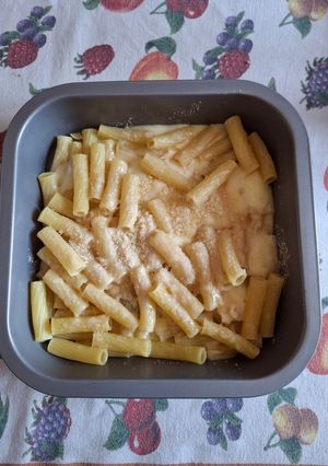 Foto di Pasta al forno con formaggi