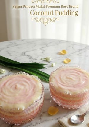 Foto resep Coconut Puding Lapis