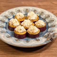 A picture of ★ Healthy sweets made with sweet potatoes and cottage cheese ★.