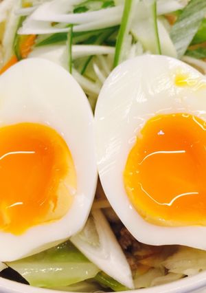 A picture of Soft-Boiled Eggs.