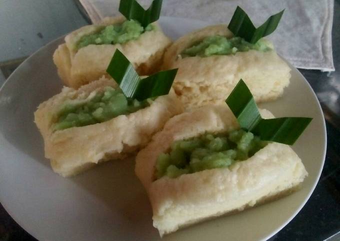 Resep Roti Kukus Srikaya Pandan Anti Gagal