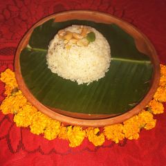A picture of Cashews ghee rice pulao.