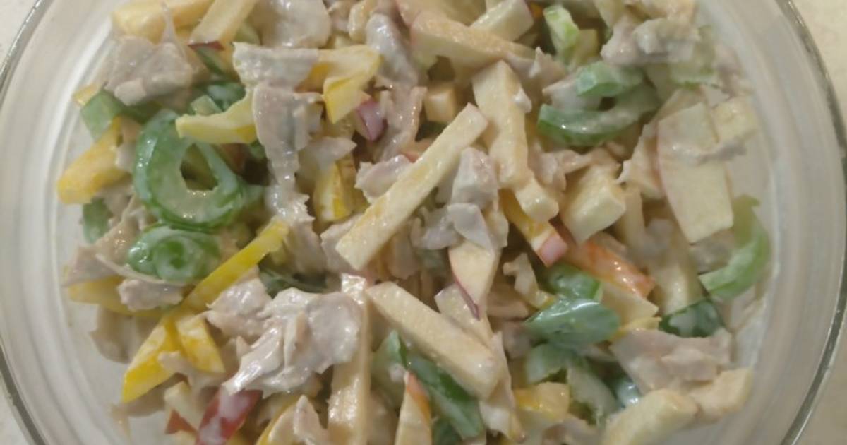 Салат с болгарским перцем и курицей, рецепты с фото (879