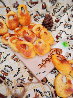 عکسی از دستور کعک بیروتی نان لبنانی🍞