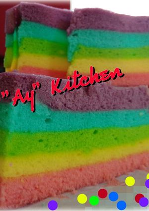 Foto resep Rainbow Cake Ny Liem