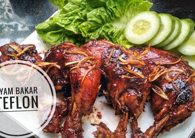 Resep Ayam bakar teflon yang Enak