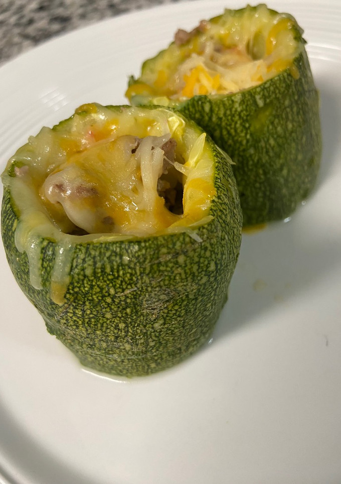 Una foto de Calabacitas rellenas