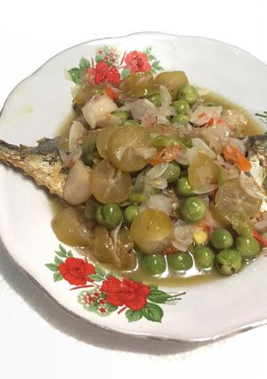 Foto resep Tumis Ikan asin kembung
