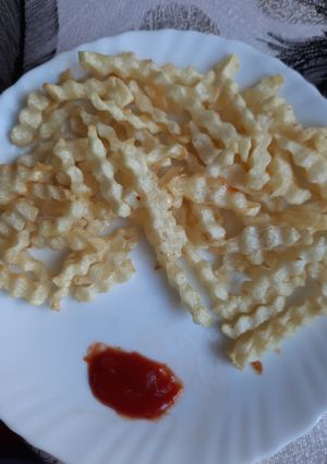 Zdjęcie przepisu Domowe frytki.
