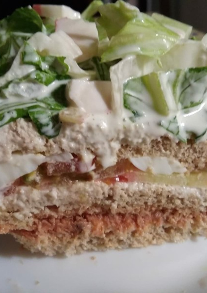 Una foto de Tarta vegetal