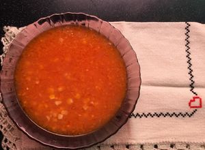 Una foto de Sopa de elote estilo tierra caliente
