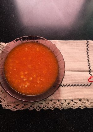 Una foto de Sopa de elote estilo tierra caliente