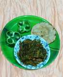 Bhindi capsicum sabji