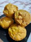 Muffins salados de jamón