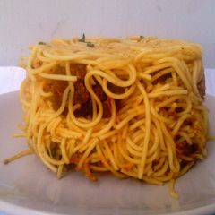 A picture of Beef Spaghetti.