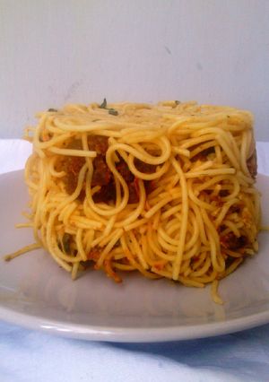 A picture of Beef Spaghetti.