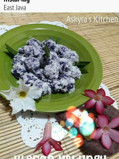 Foto resep Klepon Ubi Ungu