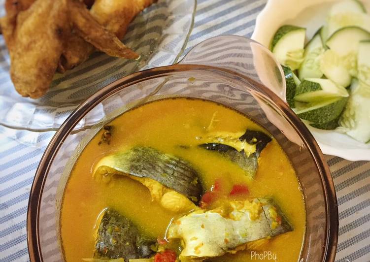 Ikan patin masak tempoyak simple