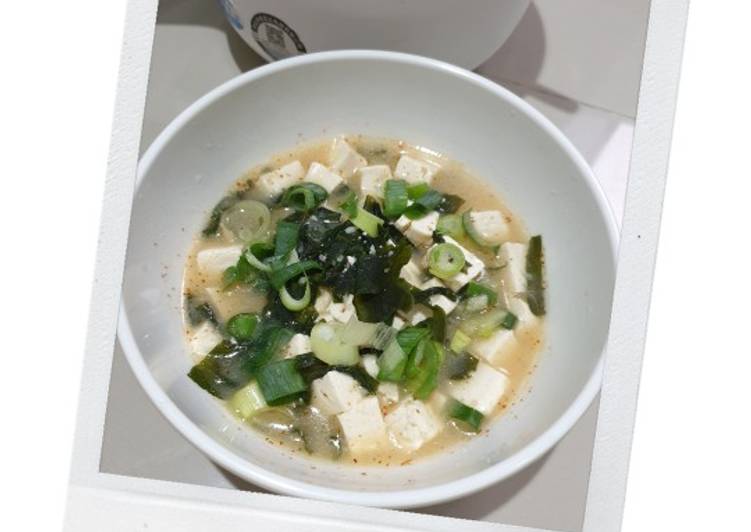 Garlic Miso Soup