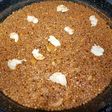 Paella de lentejas y marisco