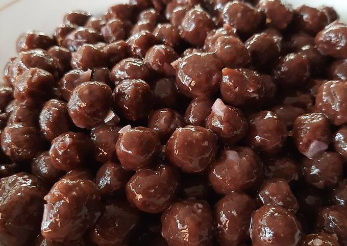 Boba kacang merah