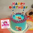 Base cake bolu ulang tahun takaran sendok