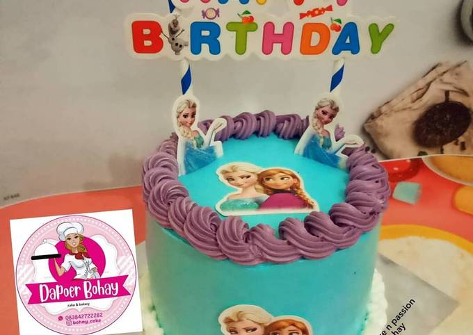 Base cake bolu ulang tahun takaran sendok - cookandrecipe.com