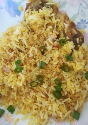 A picture of Biryani.