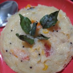 A picture of Veggie upma.